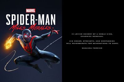 Kredit Spider-Man: Miles Morales Beri Penghormatan Kepada Chadwick Boseman!