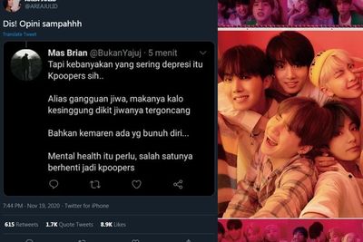 Cowok Ini Sebut K-Popers Sering Depresi dan Gangguan Jiwa, Habis Dihujat Fans K-Pop
