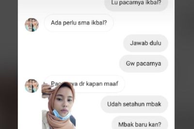 Cewek Labrak Pelakor, Ternyata Selama Ini Diduakan oleh Pacarnya, Netizen: Tinggalin Aja!