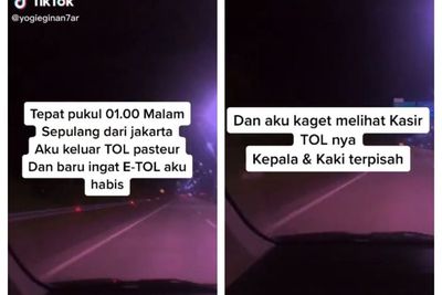 Posting Pengalaman Horor Kepala dan Kaki Petugas Tol Terpisah, Pria Ini Dikeroyok Netizen