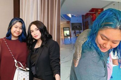 Tampil dengan Warna Rambut Baru, Putri Sulung Ussy Sulistiawaty Diingatkan Soal Kanker
