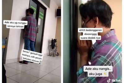 Kisah Seorang Suami Cemas Menanti Istri Lahiran, Gelisah Gegara Air Ketuban Pecah Duluan