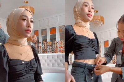 Fashion Hijab Dokter Kecantikan Ini Jadi Perdebatan Gara-gara Manset Kulit