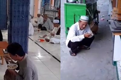 Kisah Haru Penjual Mie Ayam yang Sedekah Ratusan Porsi, Rela Makan Sambil Jongkok
