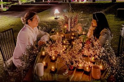 Rayakan 2 Bulan Jadian dengan Tissa Biani, Dul Jaelani Unggah Foto Dinner Romantis