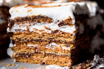 Tanpa Oven, Ini Resep S mores Cake yang Lezat
