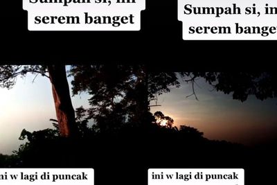 Horor! Sedang Santai di Puncak Gunung Mananggel, Pendaki Tiba-tiba Dengar Suara Gamelan