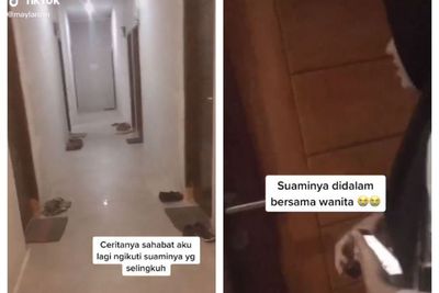 Wanita Ini Pergoki Suami Bareng Pelakor di Kamar, Netizen Kesal Kenapa Pintunya Diketok!