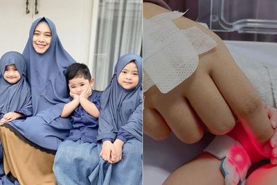 2 Minggu Anak Dirawat karena Gangguan Pernapasan, Oki Setiana Dewi: Semoga Allah Kuatkan