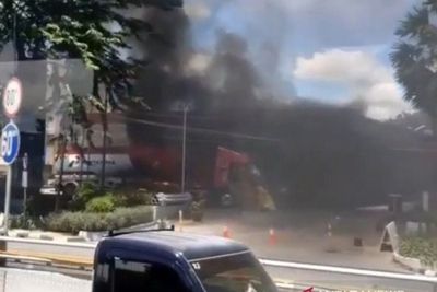 Polisi Beberkan Kronologi Kebakaran di SPBU MT Haryono