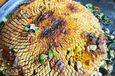 Unik! Ternyata Rasa Kepala Bunga Matahari Mirip Jagung Bakar