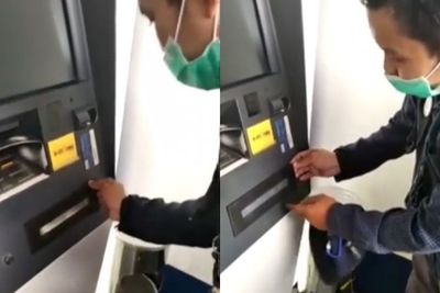Hati-hati! Ini Modus Baru Kejahatan di ATM, Bikin Uang Kita Nempel dan Gak Bisa Keluar