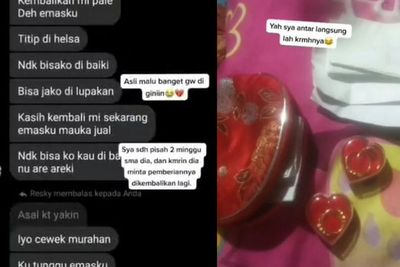 Viral Cewek Dikatain Matre usai Putus, Emas yang Sudah Diberikan Juga Diminta Kembali