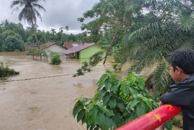 Banjir 1,5 Meter Rendam Rumah dan Lahan Pertanian Warga di Aceh Utara