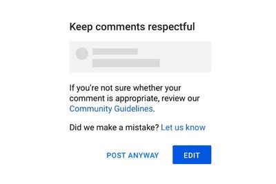 YouTube Peringatkan Pengguna Saat Berkomentar Hal yang Bersifat Menyinggung