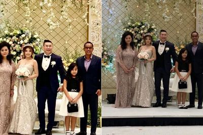 Temani Ardi Bakrie Kondangan, Tas Mungil di Tangan Mikhayla Bikin Netizen Salfok