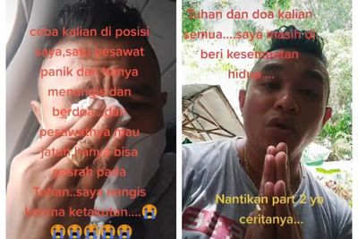 Cerita Penumpang Saat Pesawat ATR yang Ditumpangi Mau Jatuh, Nangis Ketakutan