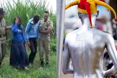 POPULER: Pasangan Diamankan Usai Mencoblos di Kebun Tebu, Manusia Silver Pelaku Mutilasi
