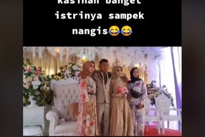 Viral Cewek Datang ke Nikahan Mantan, Pengantin Wanita Mendadak Nangis di Pelaminan