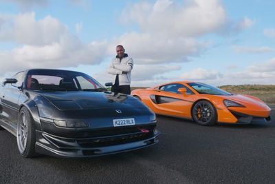 Melihat Drag Race Antara Toyota MR2 Bertenaga 600HP dan McLaren 540C!