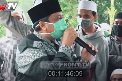 Hadir di Pemakaman 6 Laskar FPI, Haikal Hassan: Mereka Sekarang Bersama Rasulullah SAW