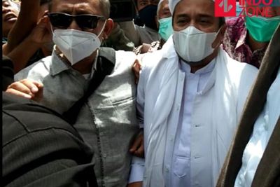 Rangkuman Satu Bulan Kepulangan Rizieq Shihab yang Berakhir di Tahanan