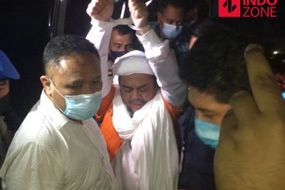 Ditahan di Rutan Polda Metro, Habib Rizieq Shihab: Perjuangan Jalan Terus!