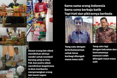 Tak Seperti Juliari, Pak Aan Justru Bantu Orang Lain Meski Hidup Sulit, The Real Mensos