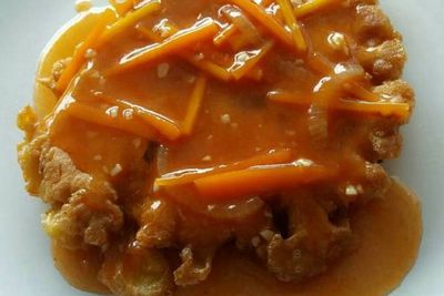 Cara Membuat Fuyunghai Ayam Saus Asam Manis