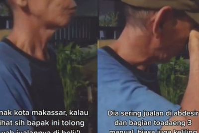 Kisah Pilu Pedagang yang Berjualan Sampai Jam 1 Malam karena Gak Laku, Demi Anak dan Istri