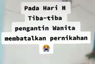 Viral Pengantin Wanita Batalkan Pernikahan di Hari H, Altar Gereja Sudah Cantik Didekor