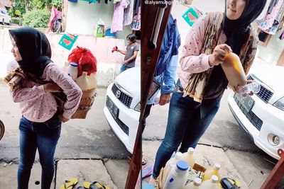 Salut! Cewek ini Semangat Berjualan Jamu Keliling, Netizen: Sudah Cantik Gak Gengsian Lagi