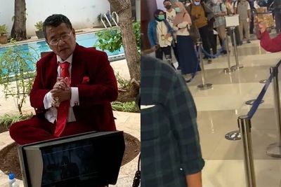 Antrian Cek Surat Bebas COVID-19 di Bandara Mengular, Hotman Paris Sentil Pimpinan