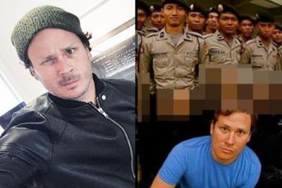 Mantan Vokalis Blink182 Tom Delonge Sindir Seragam Polisi Indonesia di Instagram 