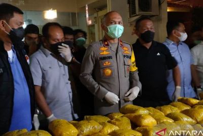 Polisi Sita 201 Kg Sabu dari Jaringan Timur Tengah di Hotel Kawasan Petamburan