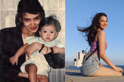Unggah Foto Jadul, Pesona Ibu Anya Geraldine Curi Perhatian Netizen: Bibitnya Udah Cantik