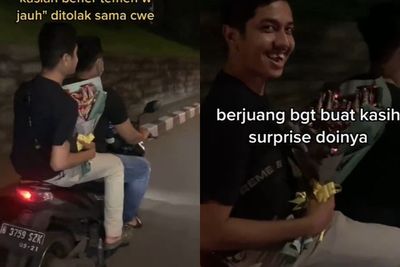 Sudah Datang Jauh-jauh, Cowok Ini Malah Ditolak Cewek, Netizen Soroti Isi Bucketnya