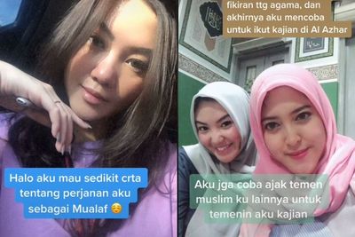 Kisah Perjalanan Wanita yang Jadi Mualaf Berawal Ikut Kajian, Netizen: Semoga Istiqomah