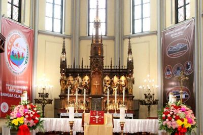 Jemaat Misa Natal di Gereja Katedral Jakarta Dibatasi Hanya 20%