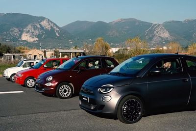 Melihat Pertandingan Drag Race Seluruh Generasi dari Mobil Fiat 500!
