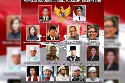 Beredar Foto Kabinet Masa Depan, Ada Gatot Nurmantyo, Najwa Shihab hingga Rizieq Shihab