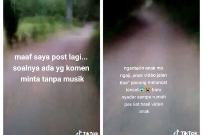 Seorang Ibu Antar Anak Ngaji, di Tengah Jalan Lihat Bayangan Putih Loncat Mirip Pocong