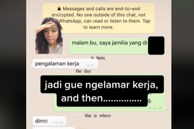 Viral Cewek Lamar Kerja Malah Dilamar Balik, Isi Chatnya Bikin Netizen Iri