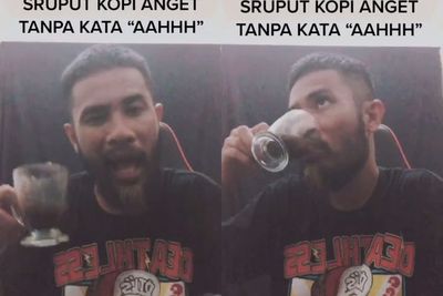 Praktikkan Minum Kopi Tanpa Kata Aahhh , Pria Ini: Bener, Monoton!