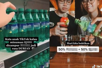 Viral Video Eksperimen Minuman Soda Campur Teh, Jadi Rasa Durian Lho!