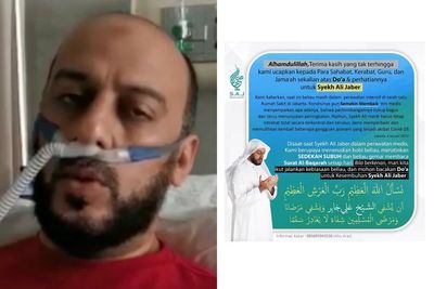 Syekh Ali Jaber Dipasang Ventilator, Keluarga: Bukan Tak Sadarkan Diri, Tapi Sedang Tidur