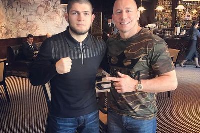 Bukan McGregor, Lawan Impian Khabib Ternyata Georges St-Pierre