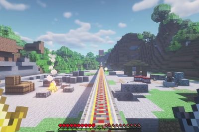Seperti Ini Jadinya Ketika Game Minecraft dan Game Beat Saber Bersatu!