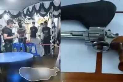 Ngeri! Detik-detik Pria Thailand Tembak Orang yang Gak Pakai Masker, Tepat di Wajah