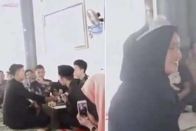 Viral Pelajar SMA Latihan Praktik Akad Nikah, Netizen: Duh, Ikutan Baper